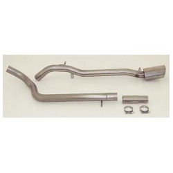 Piper exhaust Seat Leon TDI - 2.5 inch Stainless system (Without  Silencer), Piper Exhaust, TSEA5BS
